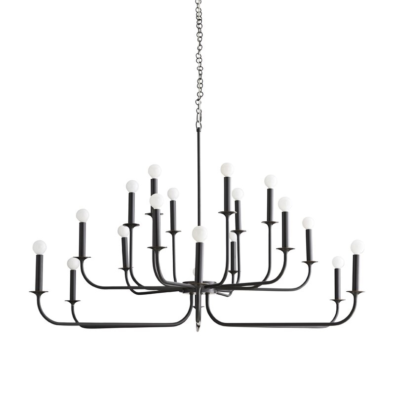 ARTERIORS Breck 18 - Light Candle Style Tiered Chandelier - Image 0