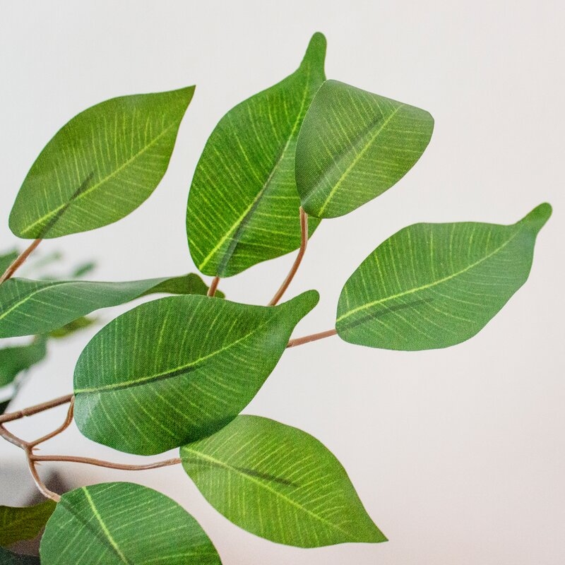 Artificial Ficus Tree in Planter, 60" - Image 8