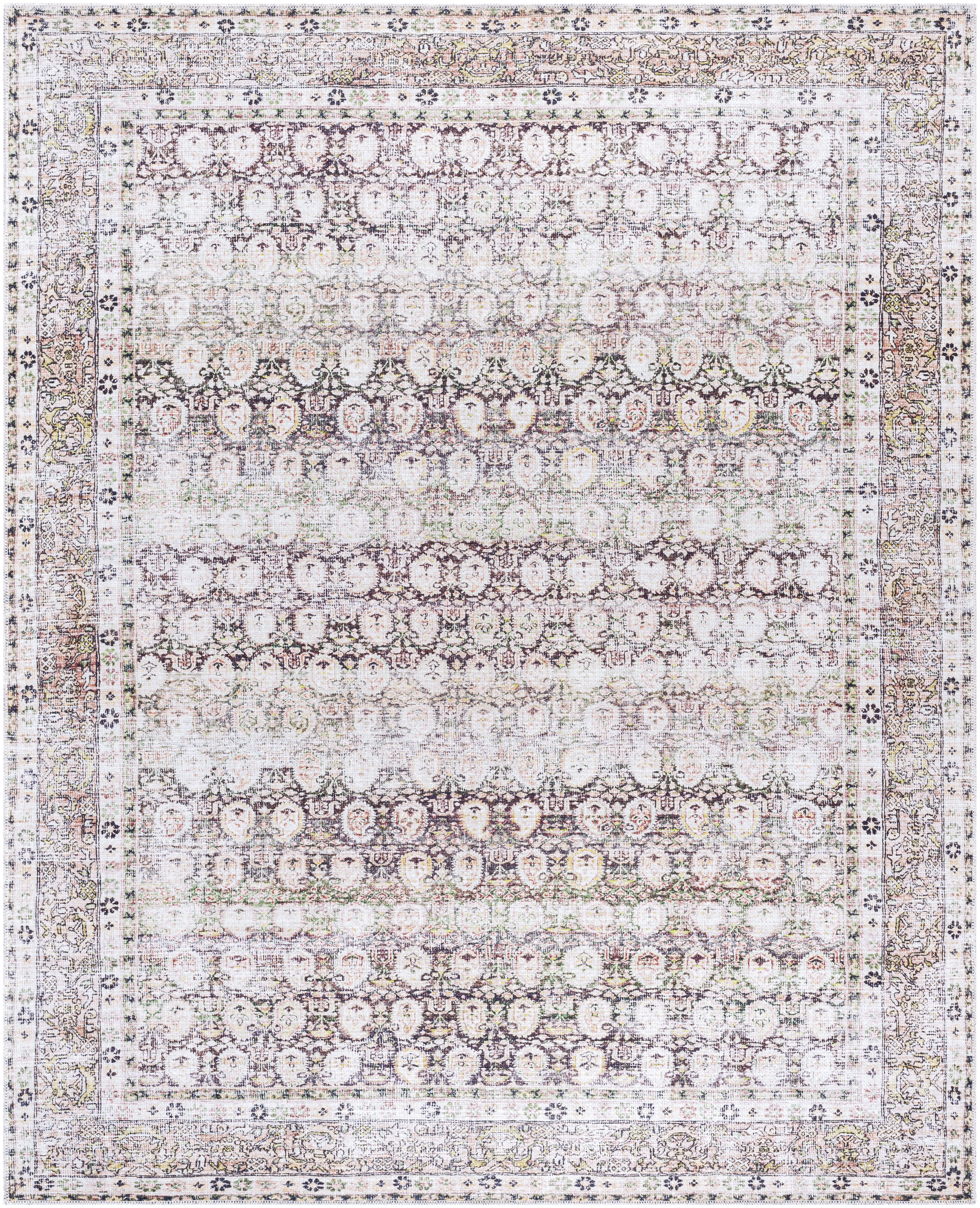 Lorelai Gray Indoor 6'7" x 9' Machine Woven Rug - Image 0