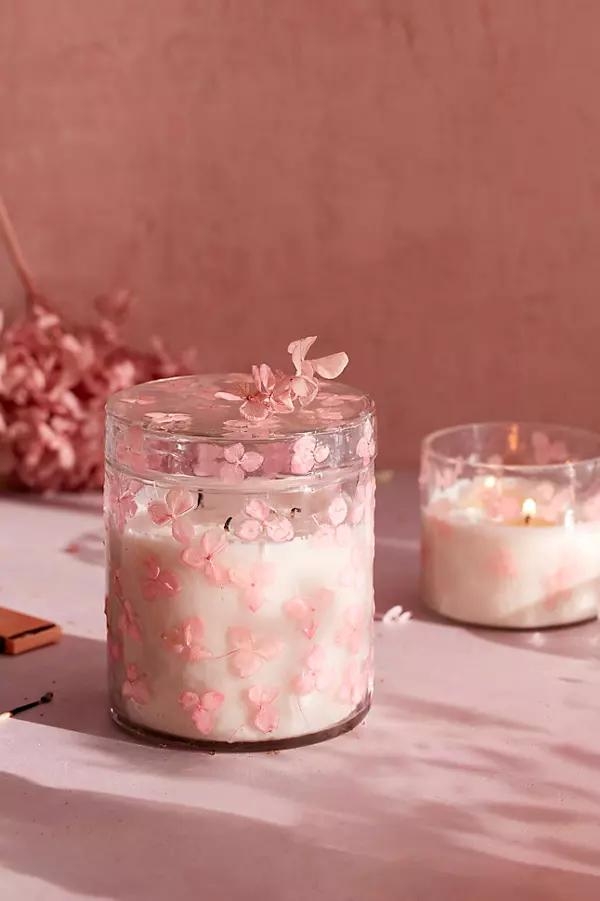 Pressed Florals Candle - Image 0