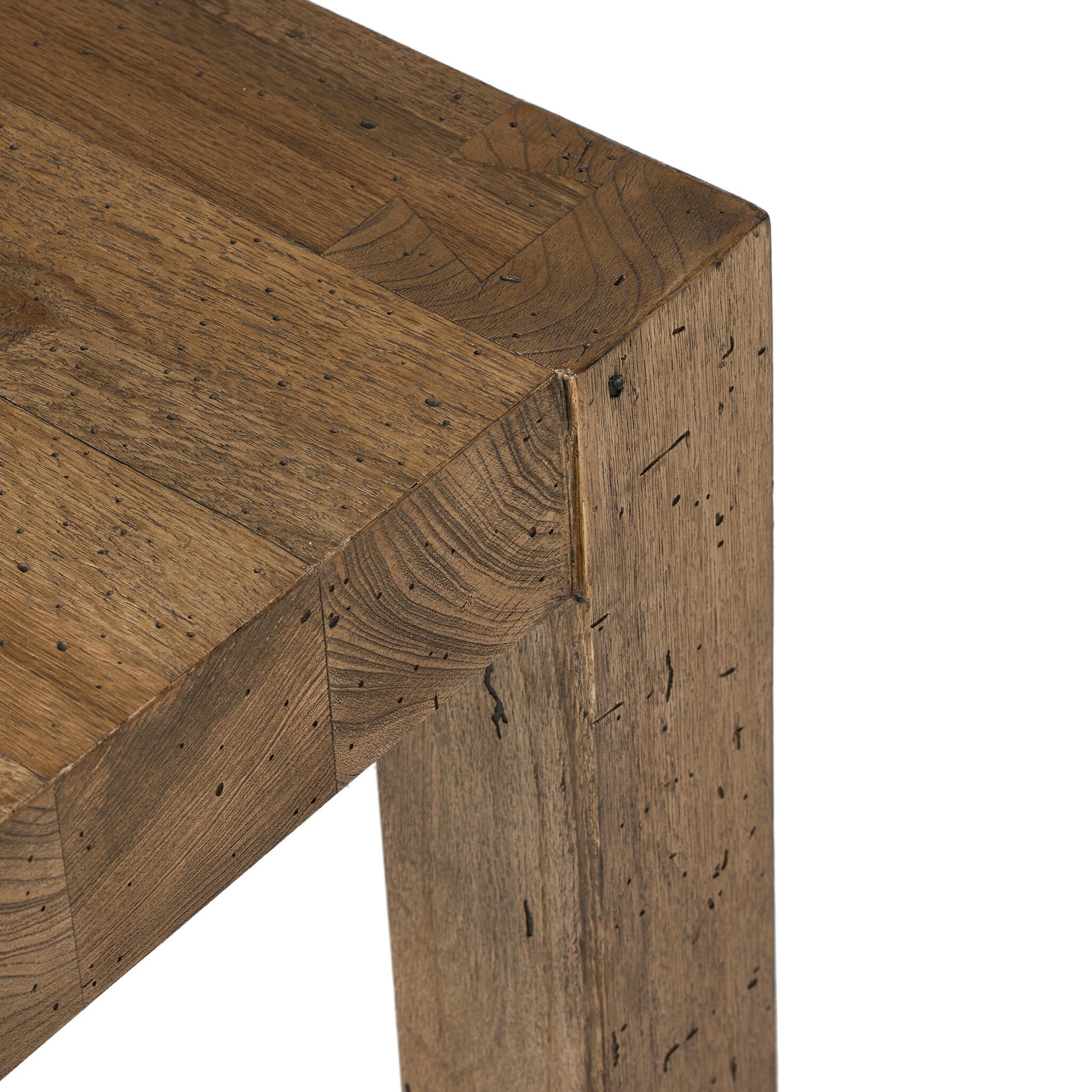 Abaso End Table - Rustic Wormwood Oak - Image 8
