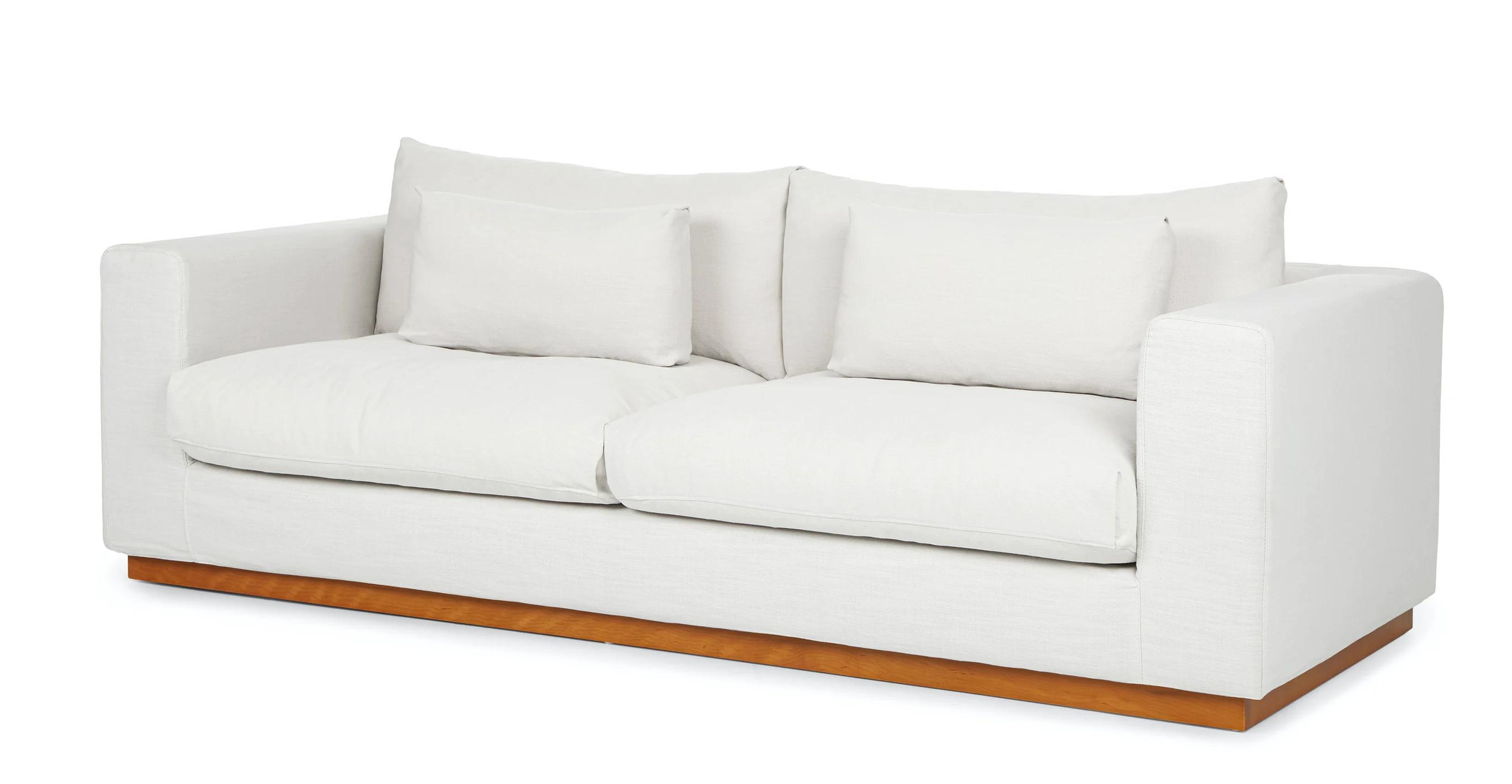 Malsa Sofa, Soft White - Image 1