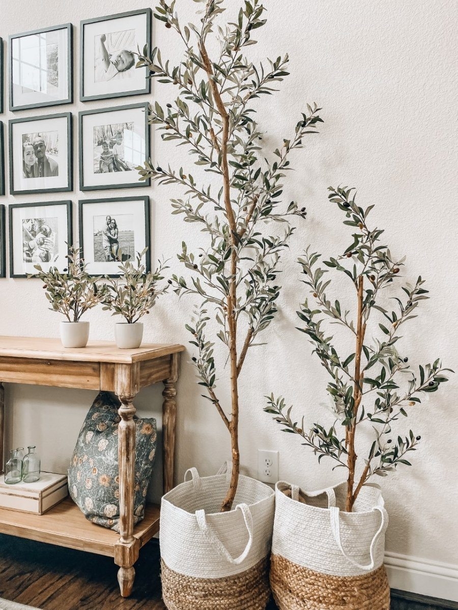 Olive Artificial Tree, 82" - Image 1