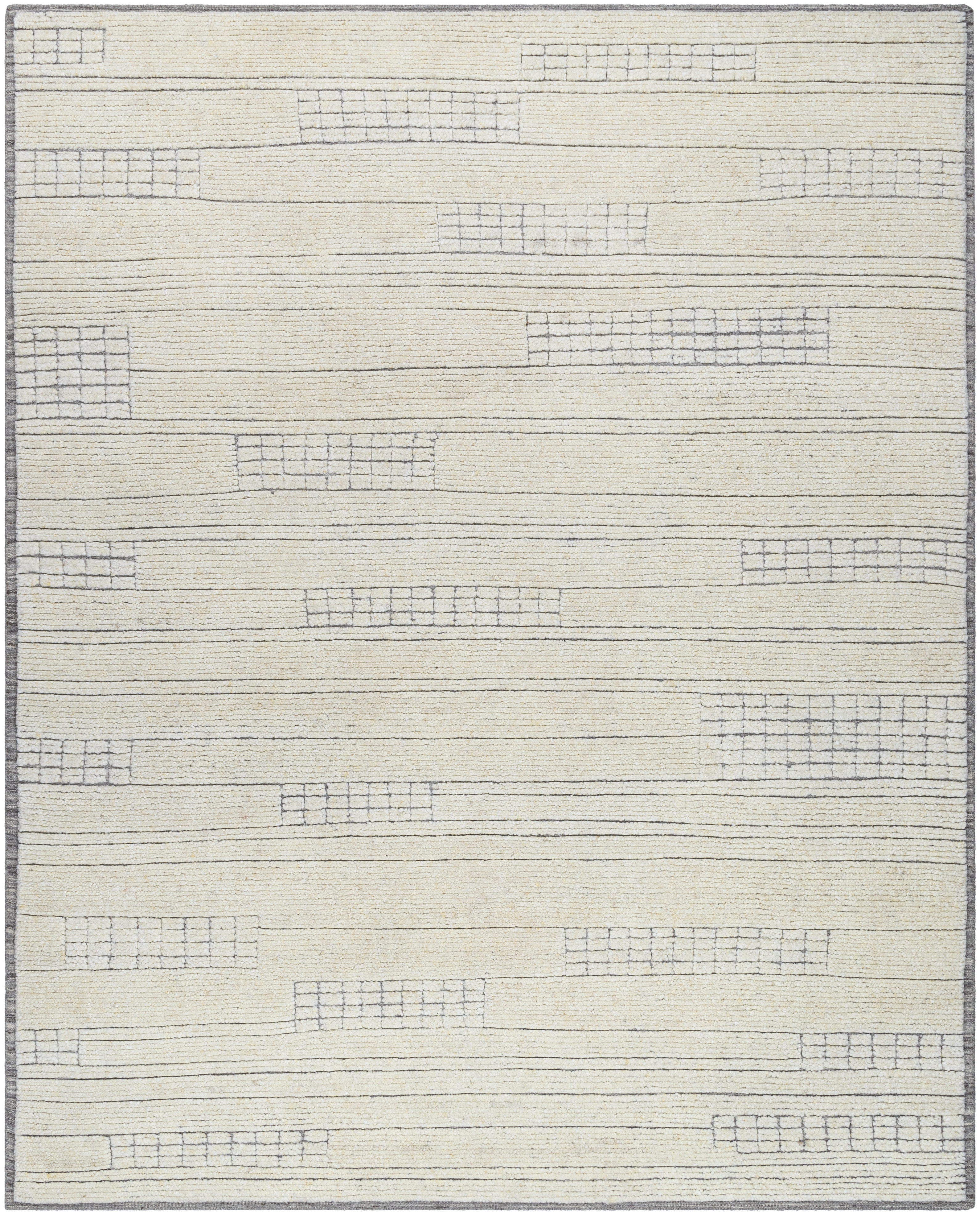 Davey Beige Indoor 8' x 10' Handmade Rug - Image 0