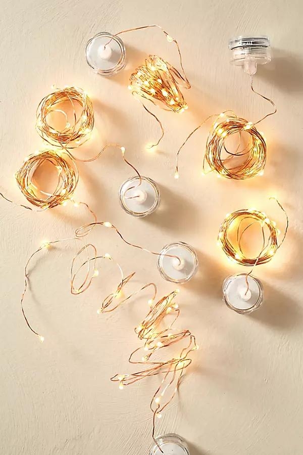 Stargazer Waterproof LED Light Strand Party Pack, Set of 6 - Image 0