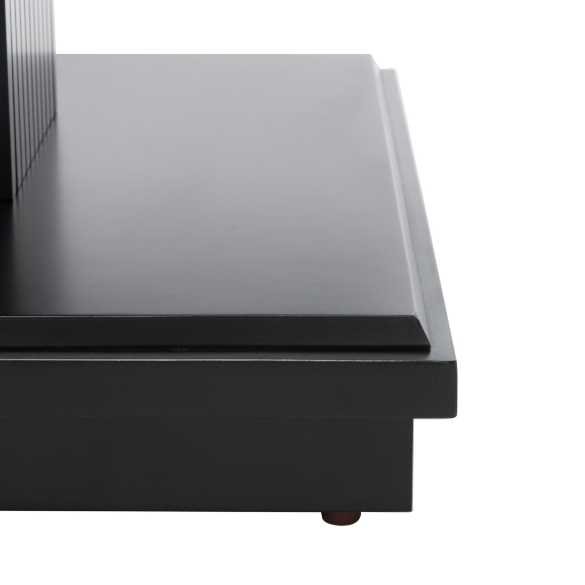 Suette 2 Shelf Accent Table - Black - Safavieh - Image 3