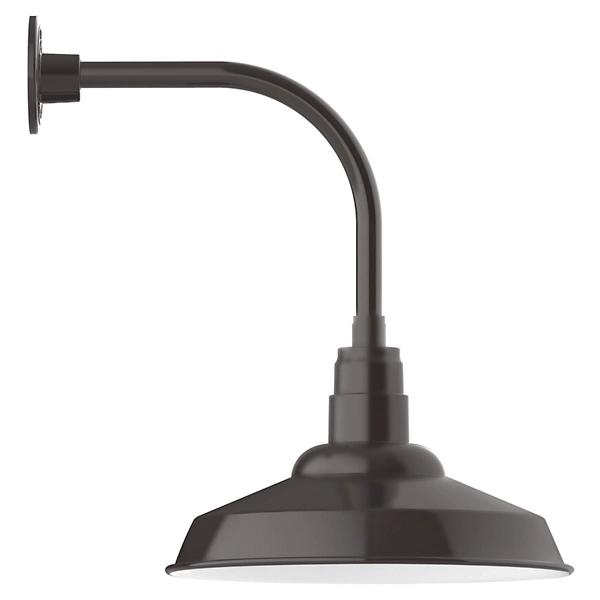 Brea Outdoor Curved Arm Wall Sconce - Image 0