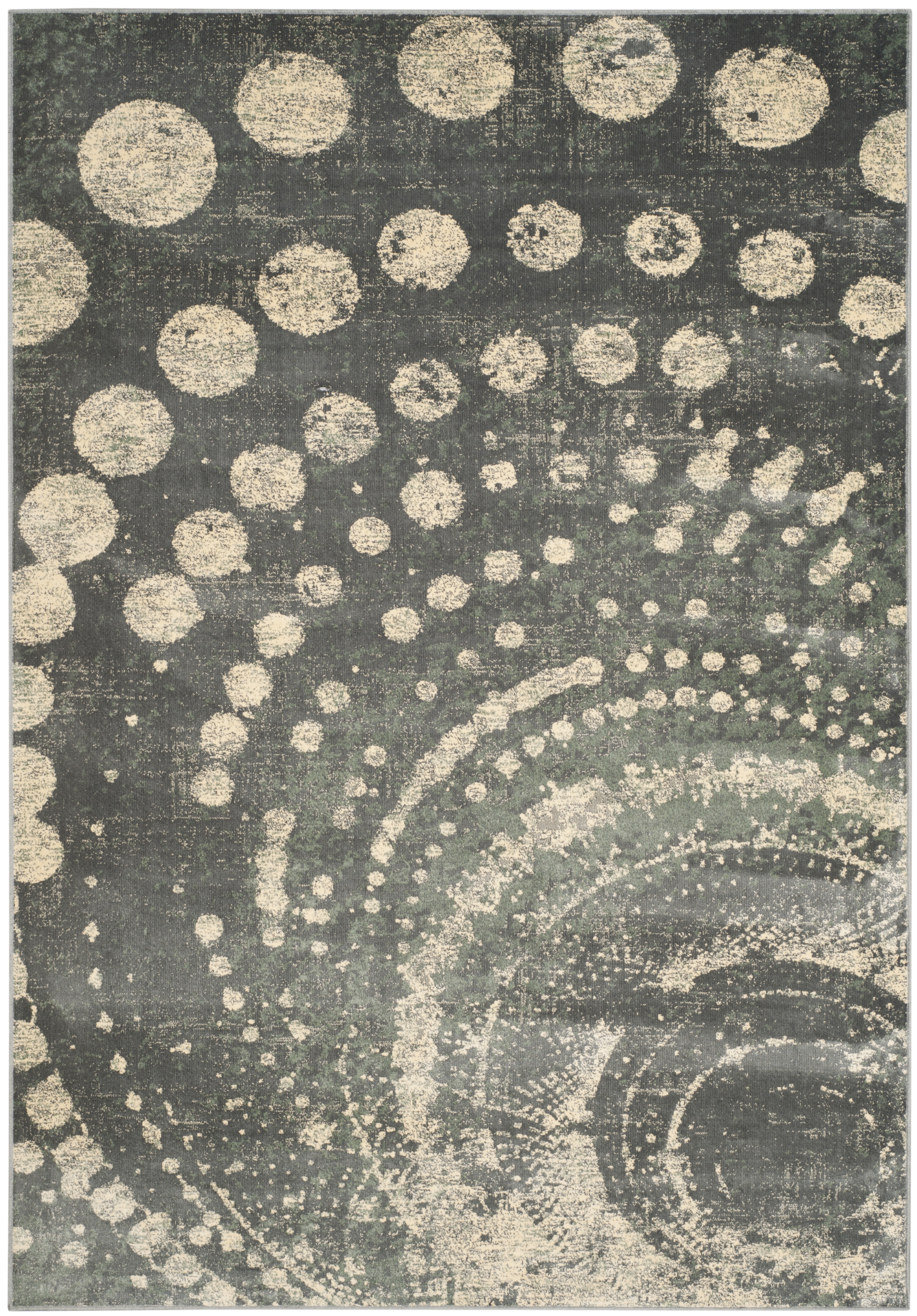 Arlo Home Woven Area Rug, CNV749-2770, Light Grey/Multi,  5' 3" X 7' 6" - Image 0