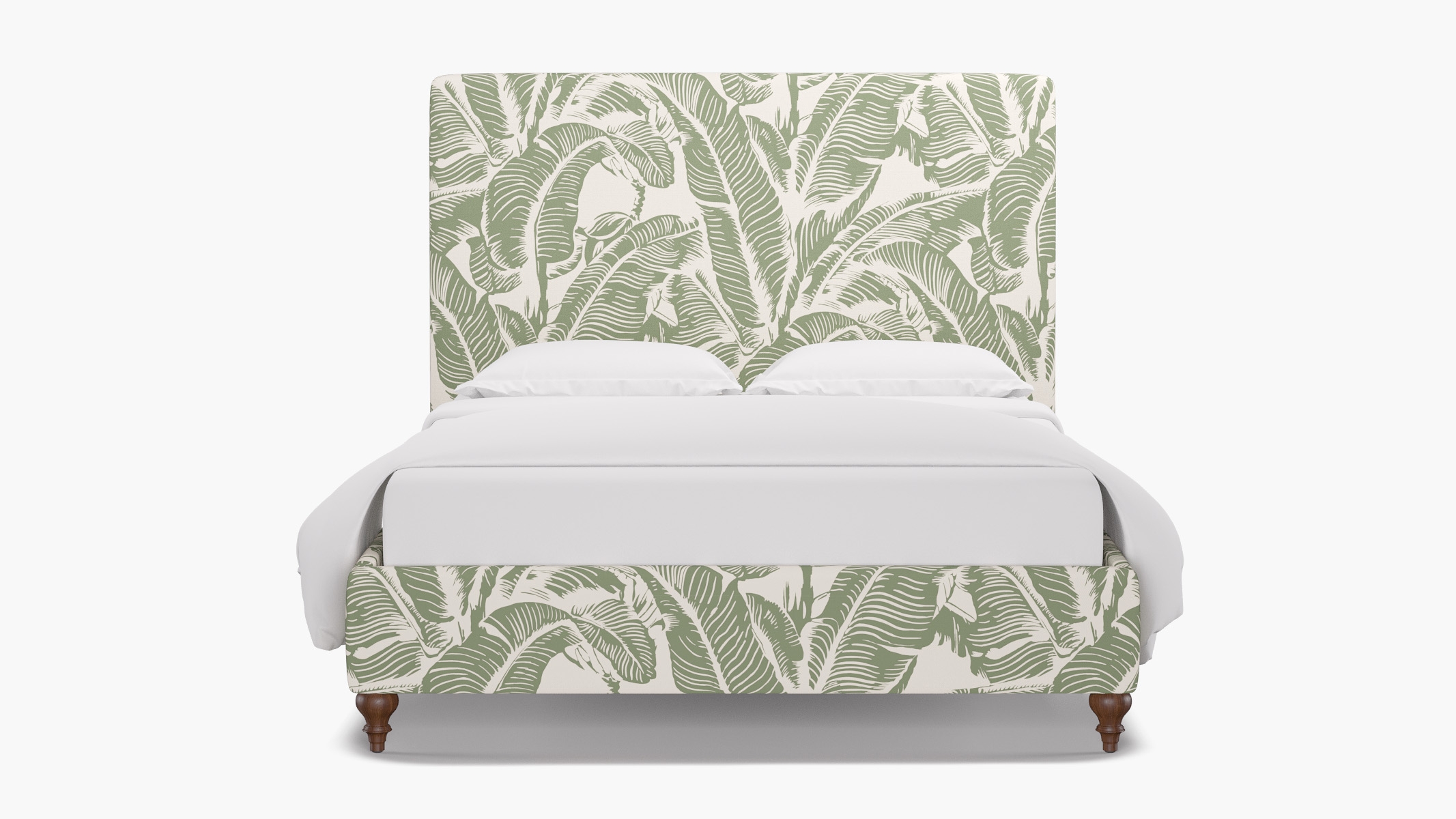 Classic Bed, Sage Martinique® Encore, Walnut Traditional Turned Leg, Twin - Image 0