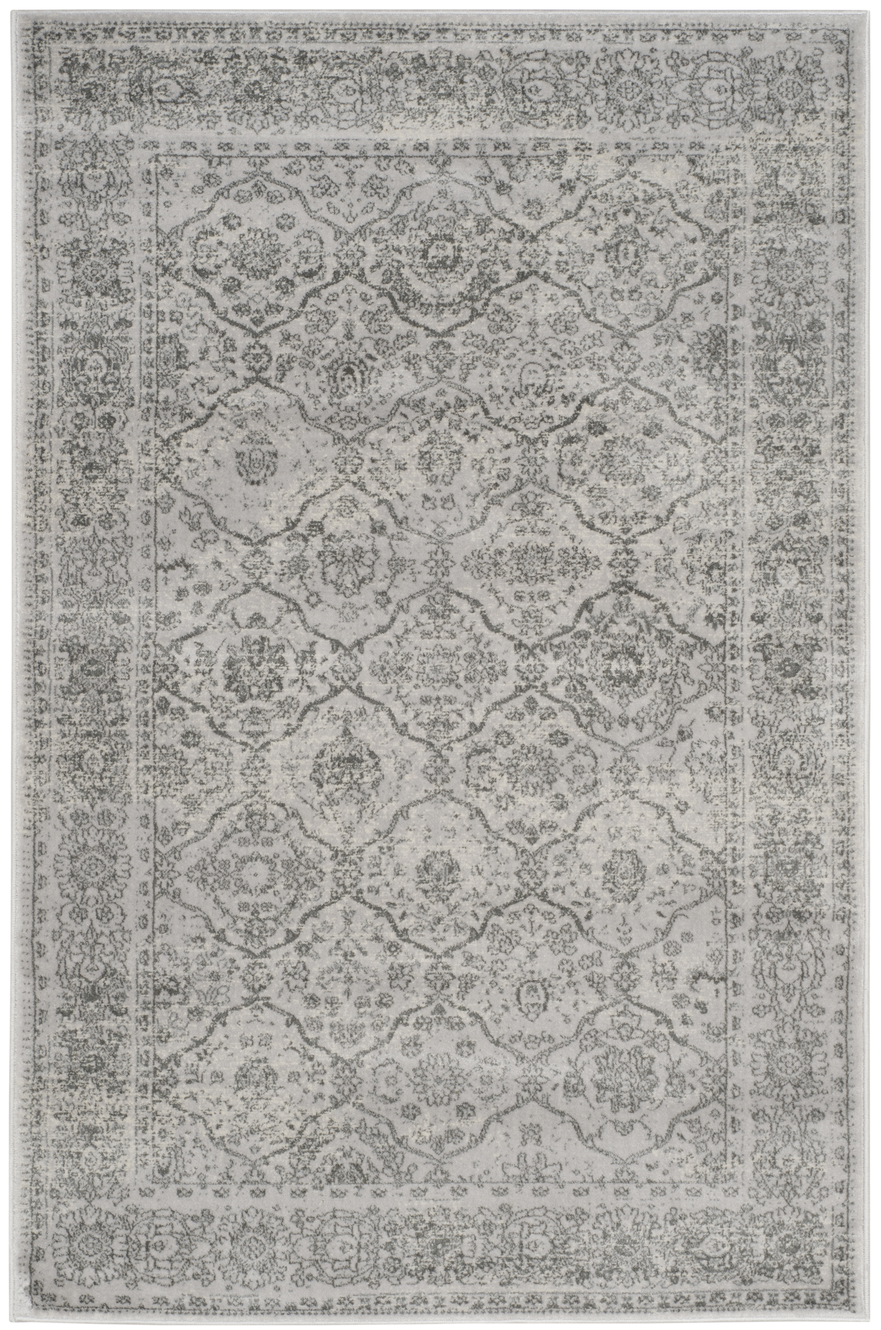 Arlo Home Woven Area Rug, CNG691G, Light Grey/Grey,  3' X 5' - Image 0