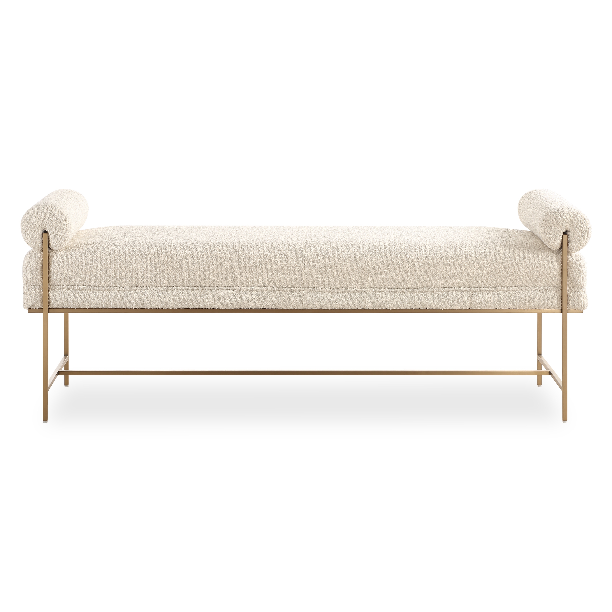 Bolster Pearl White Bench - Image 0