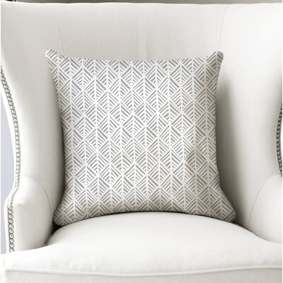 Jaren Cotton Geometric Throw Pillow - Image 0