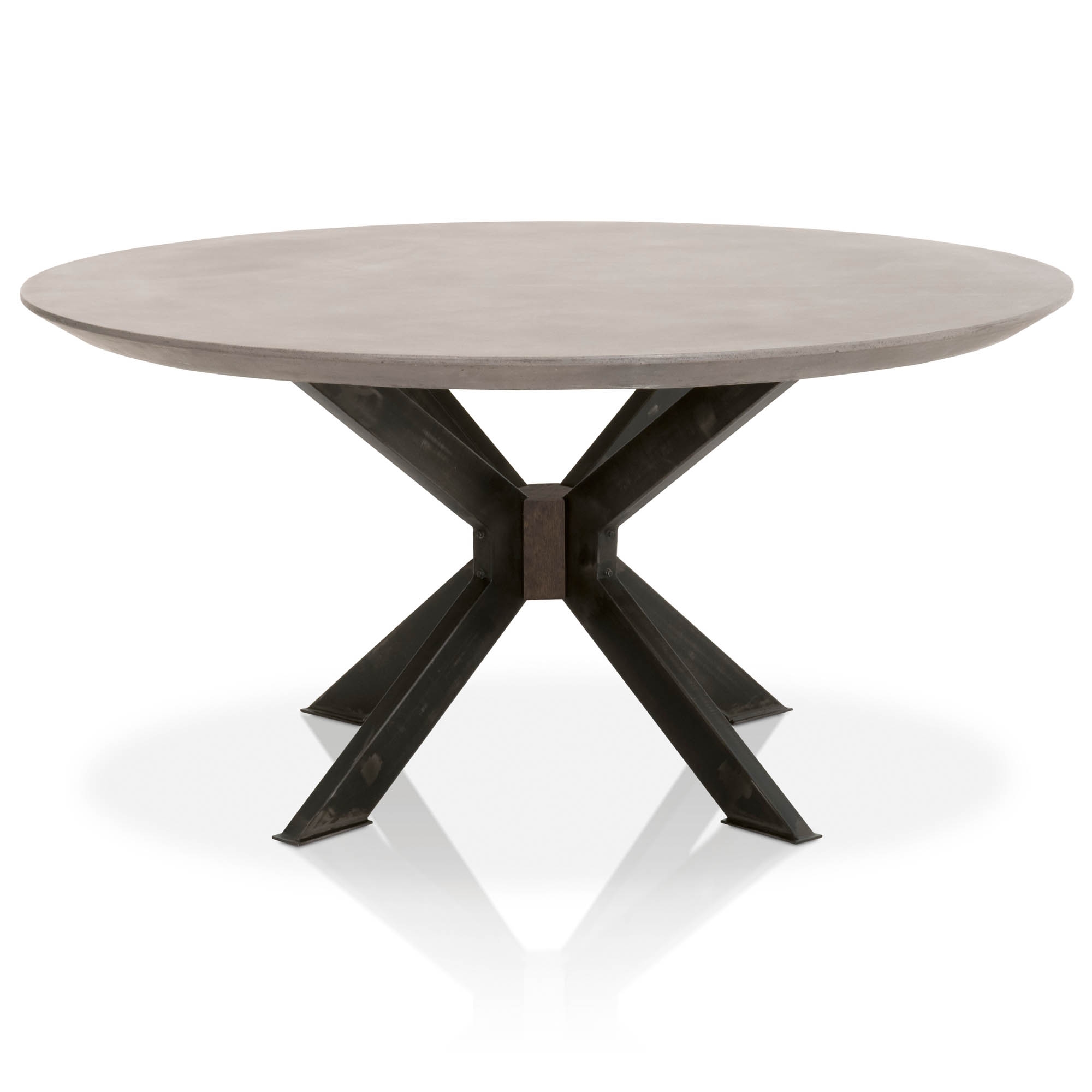 Industry Round Dining Table, 60" - Image 0