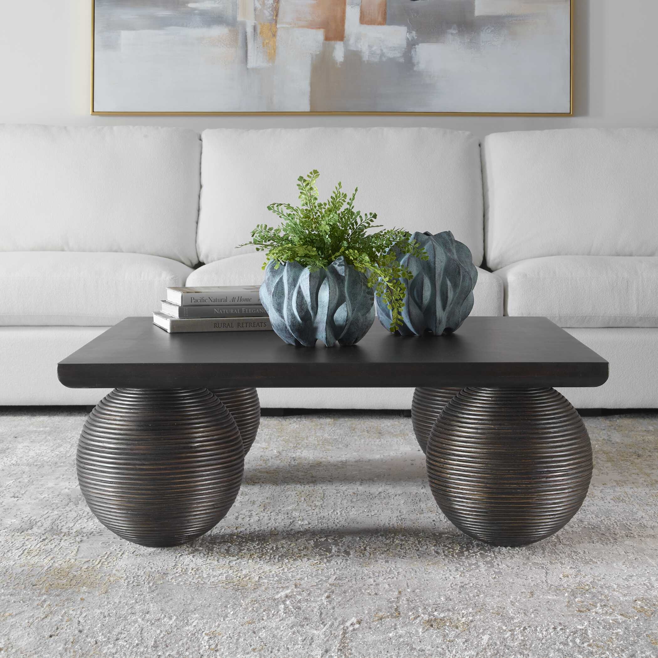 Kasson Sphere Leg Coffee Table - Image 2