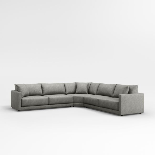 Gather Deep 3-Piece L-Shaped Sectional Sofa - Image 0