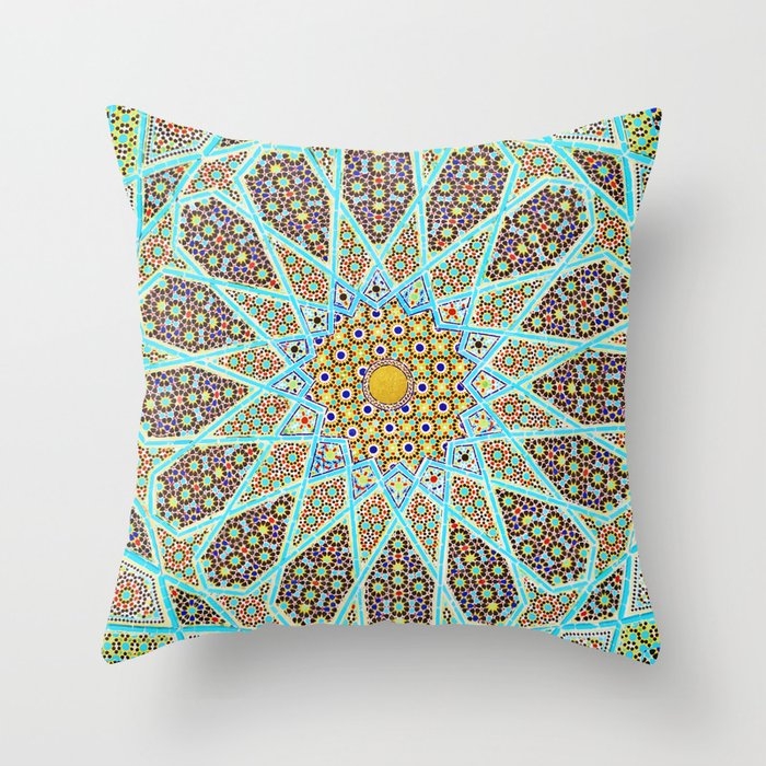 Mandala #society6 #decor #buyart Throw Pillow by 83 Oranges Free Spirits - Cover (16" x 16") With Pillow Insert - Outdoor Pillow - Image 0