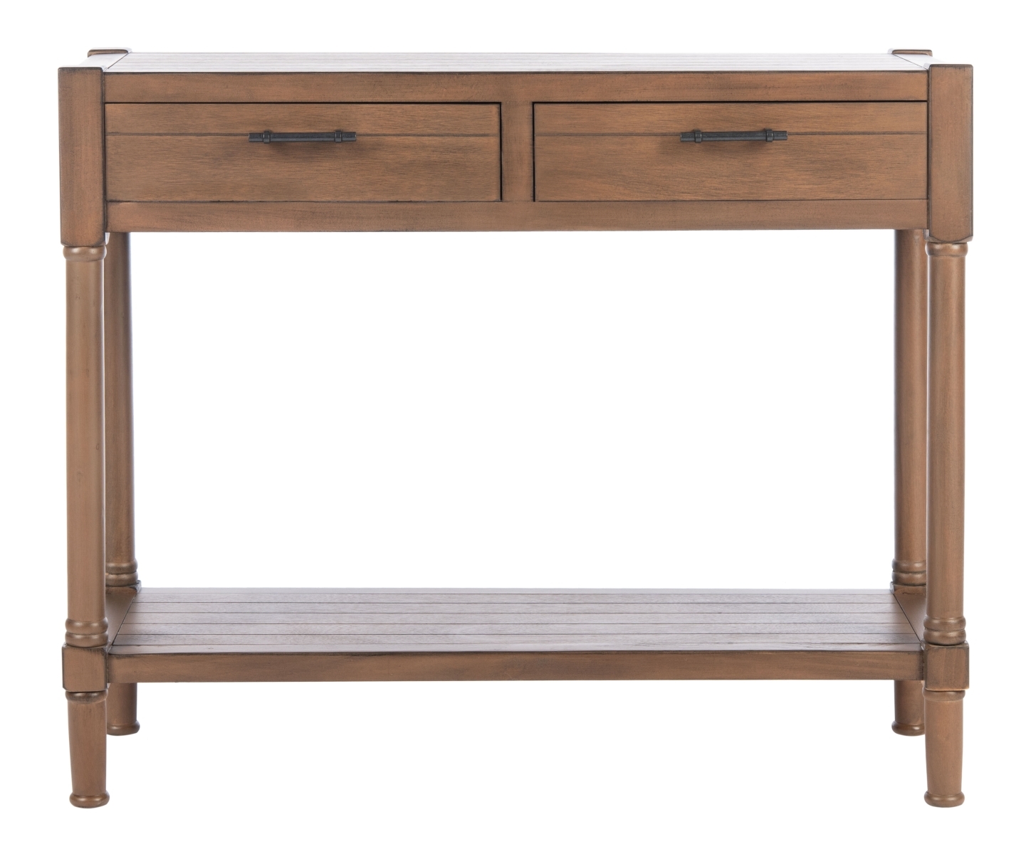 Filbert 2 Drawer Console Table - Brown - Safavieh - Image 0
