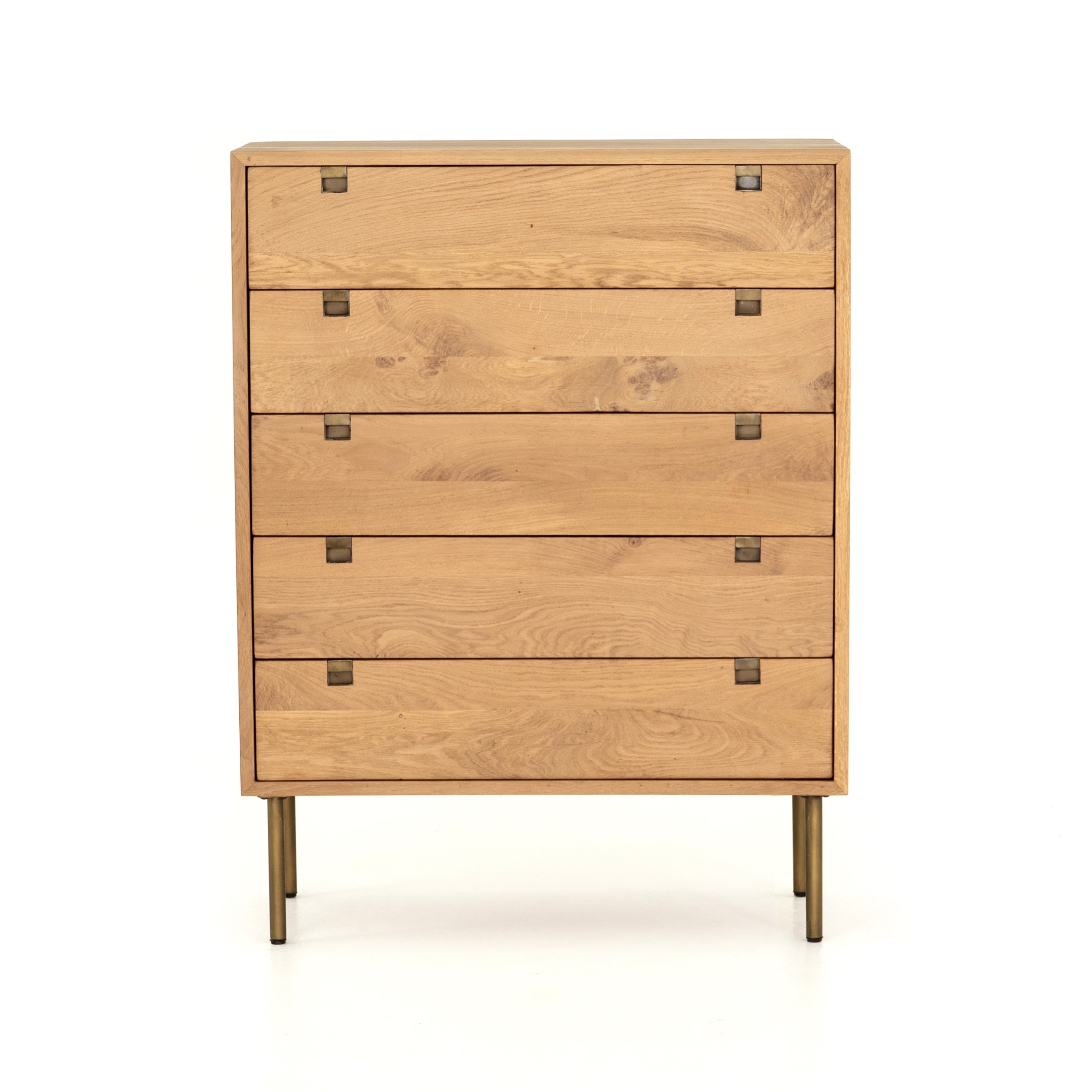 Carlisle 5 Drawer Dresser-Natural Oak - Image 2