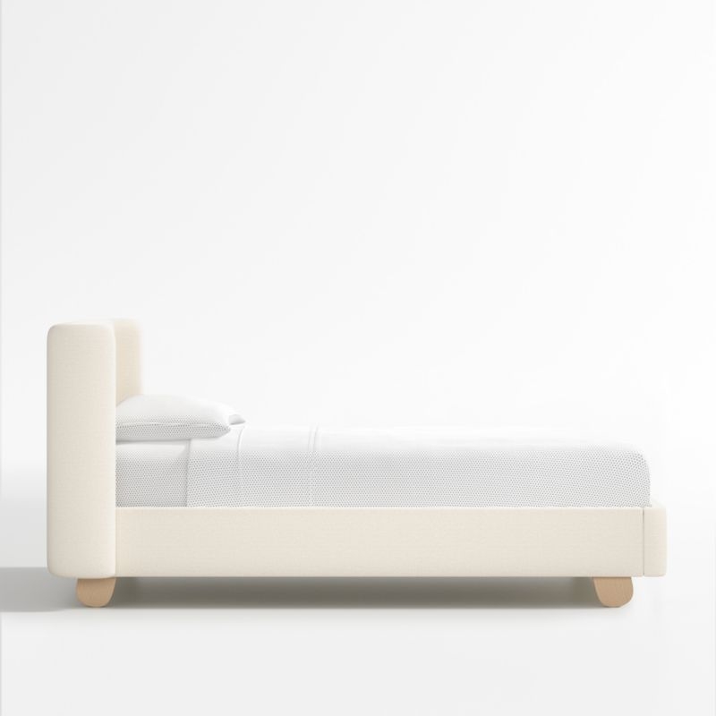 Pismo Natural Full Upholstered Bed - Image 9