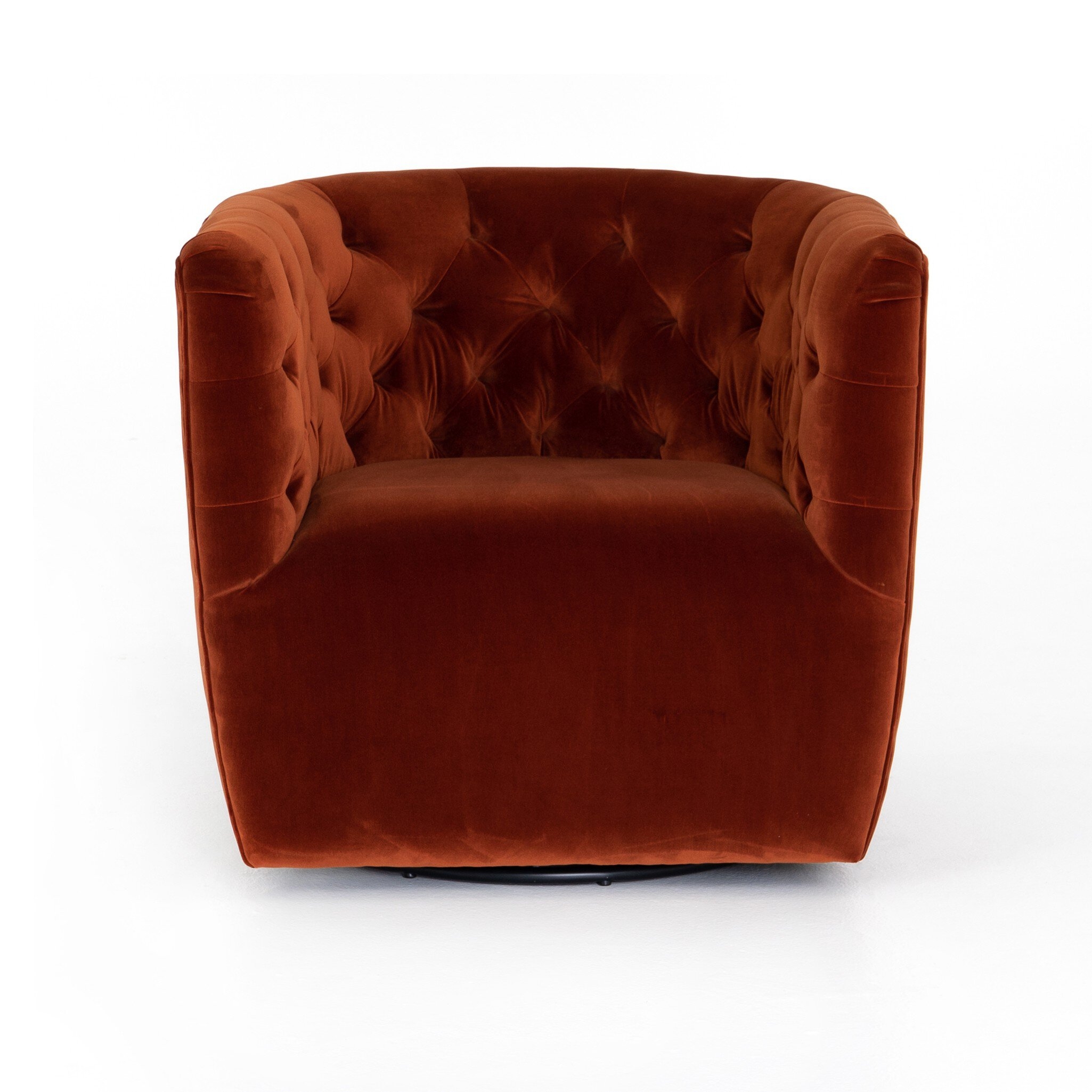 Hanover Swivel Chair - Sapphire Rust - Image 4