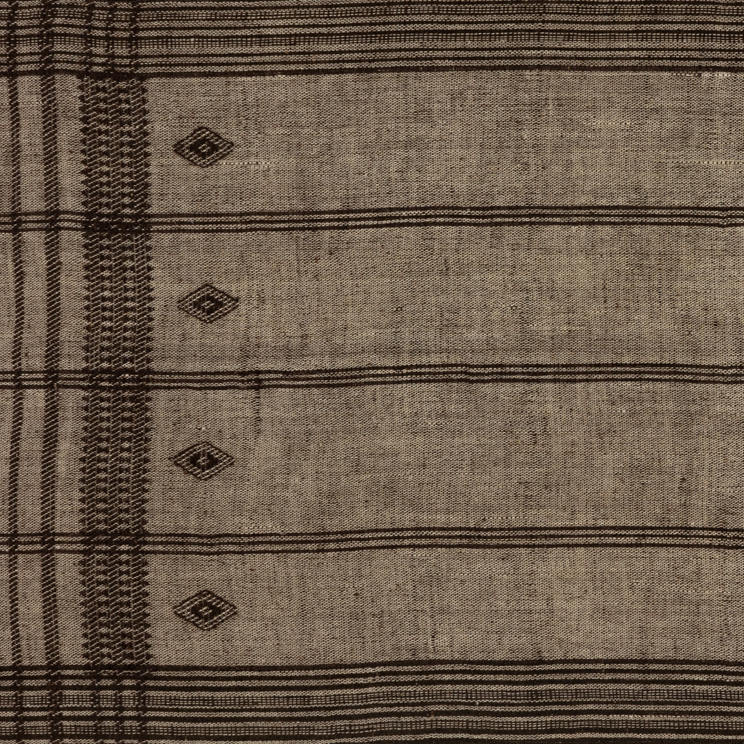 Bhujodi Textile-Mocha-Rustic Walnut - Image 4