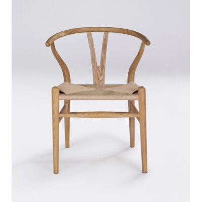 Merete Wishbone Side Chair in Brown (Set of 2) - Image 0