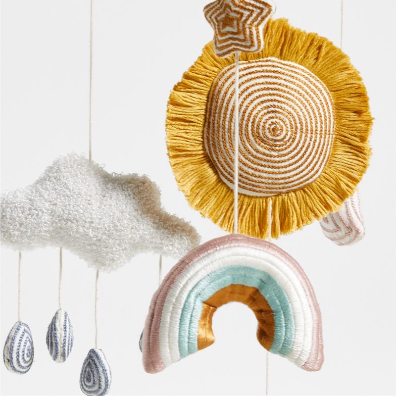 Weather Patterns Baby Nursery Mobile - Image 1