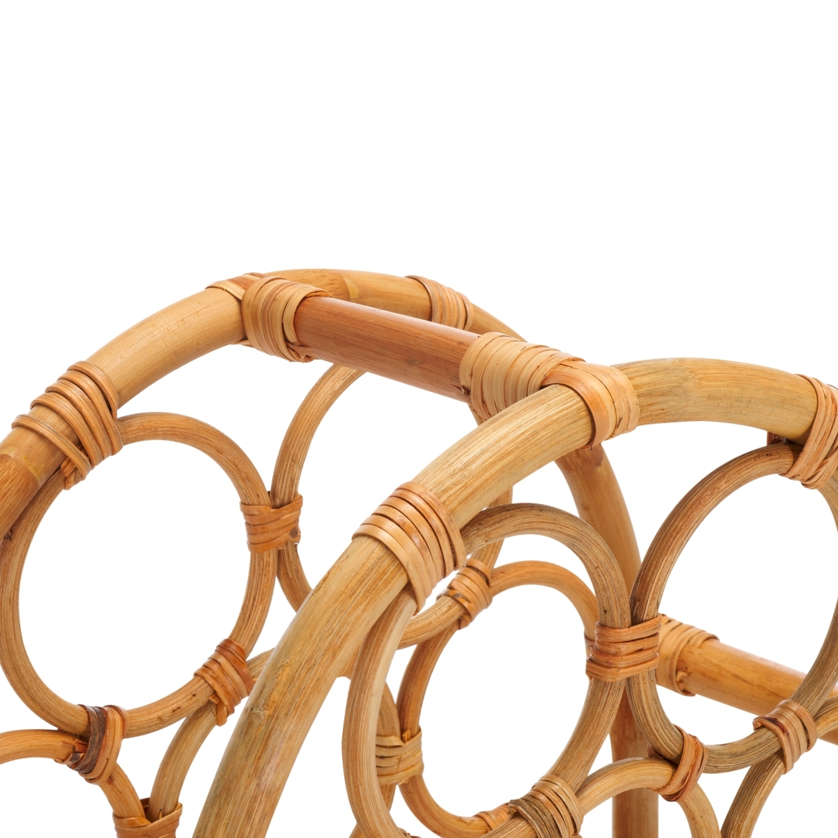 Wilda Rattan Wine Rack - Natural - Safavieh - Image 3