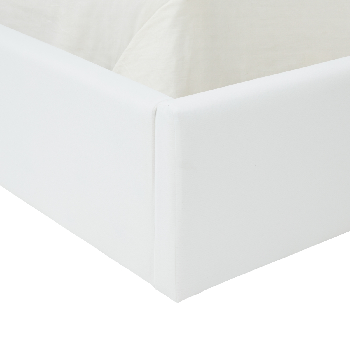 Jaybella Lowprofile Tufted Bed - Ivory - Image 3