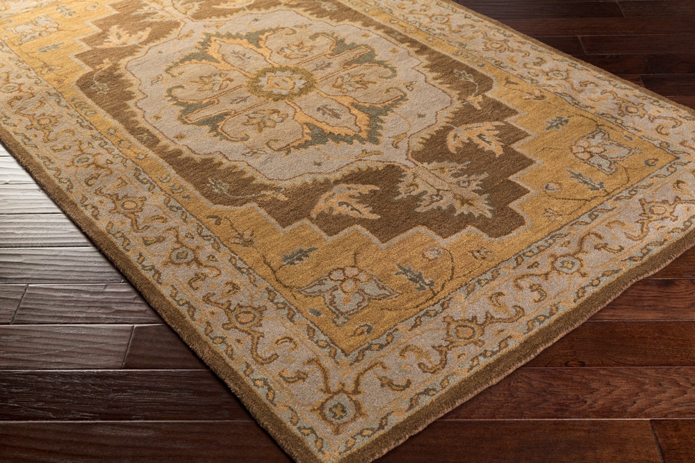 Middleton Brown Indoor 3'6" x 3'6" Handmade Rug - Image 5