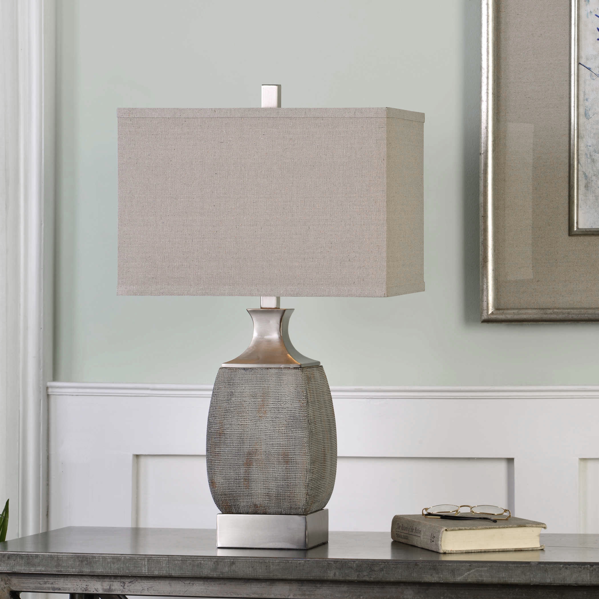 Caffaro Rust Bronze Table Lamp - Image 1