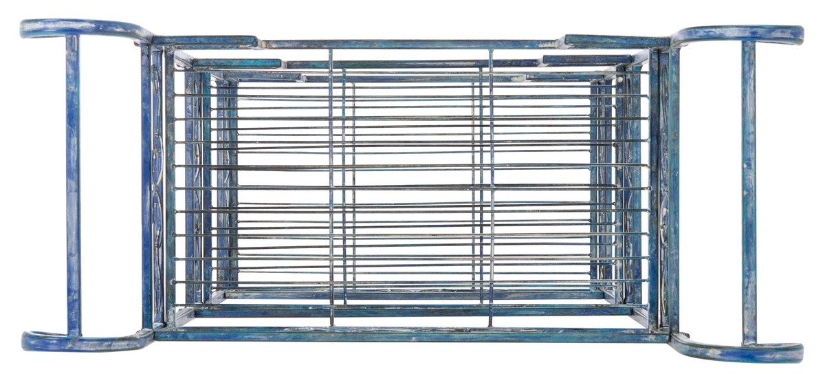 Noreen 3 Tier Shelf - Mossy Blue - Safavieh - Image 5