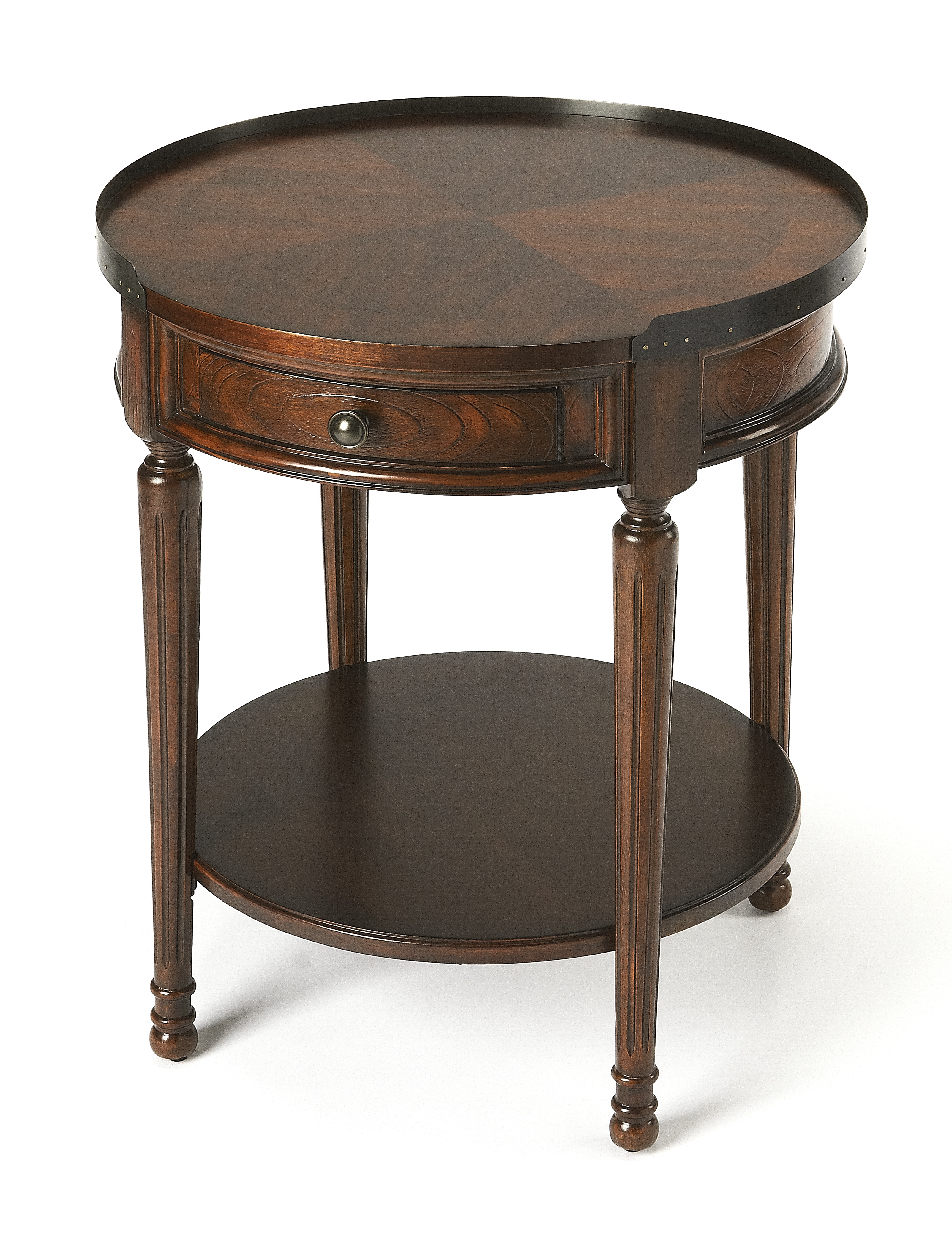 Sampson Cherry Side Table - Image 0