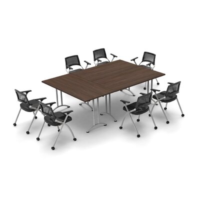 Warwickshire Rectangular Conference Table and Chair Set - Image 0