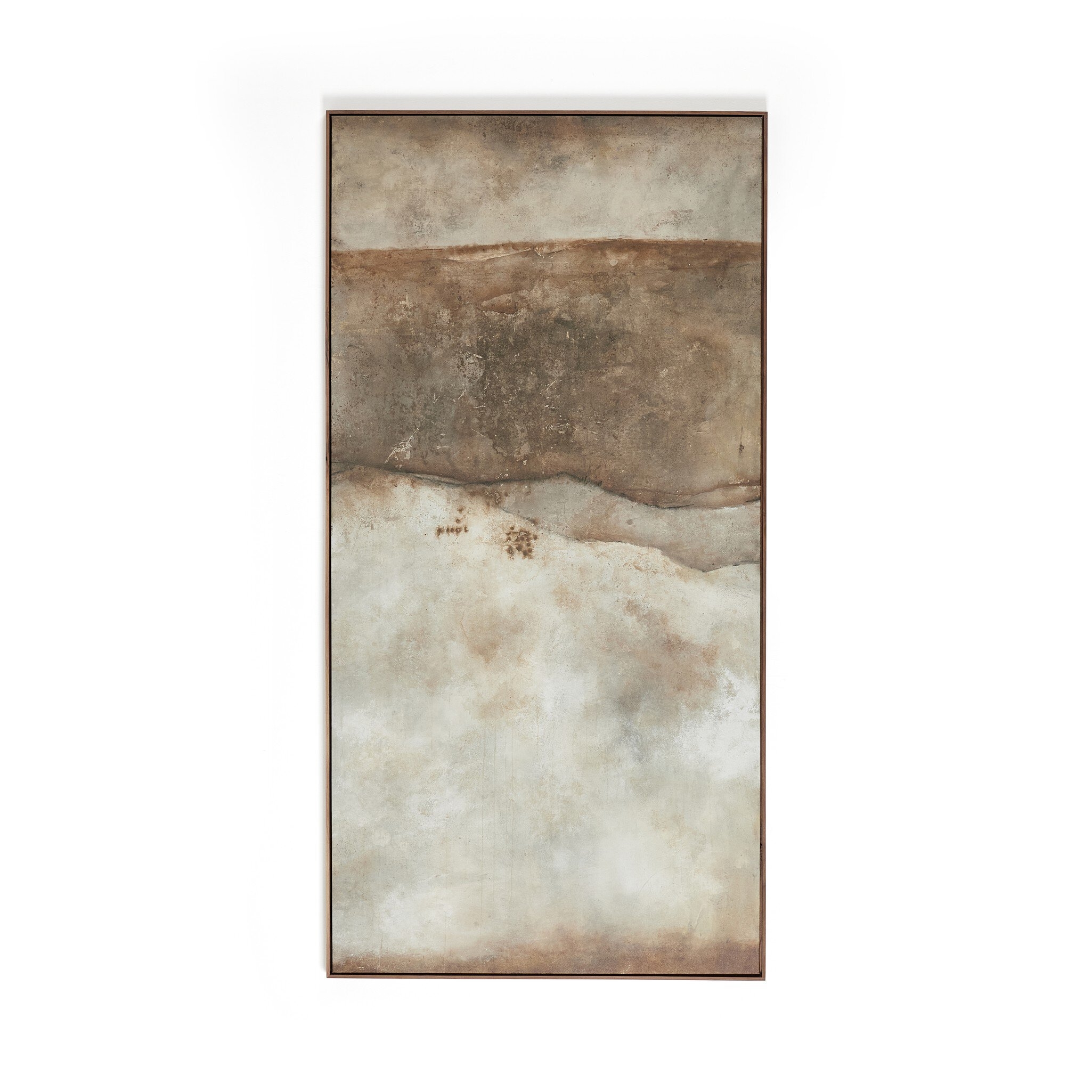 Revere Triptych by Matera - Rustic Walnut Floater - Image 5