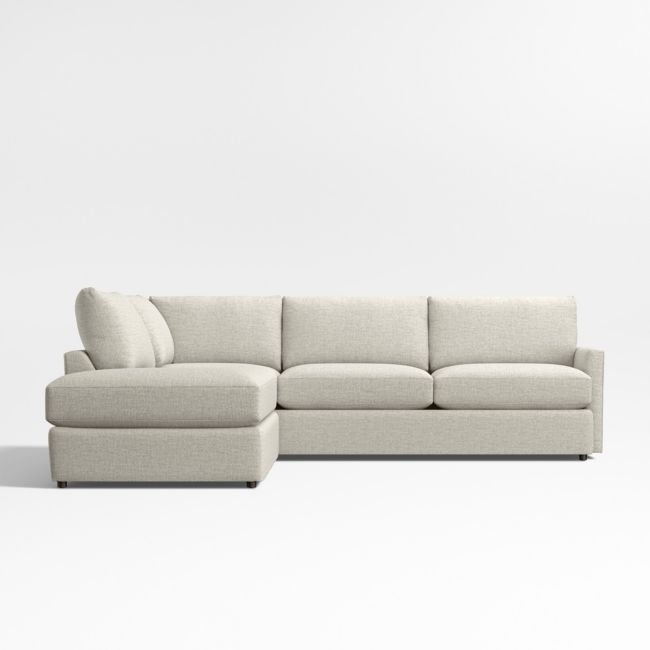 Lounge Classic 2-Piece L-Shaped Sectional Sofa with Bumper - Image 0