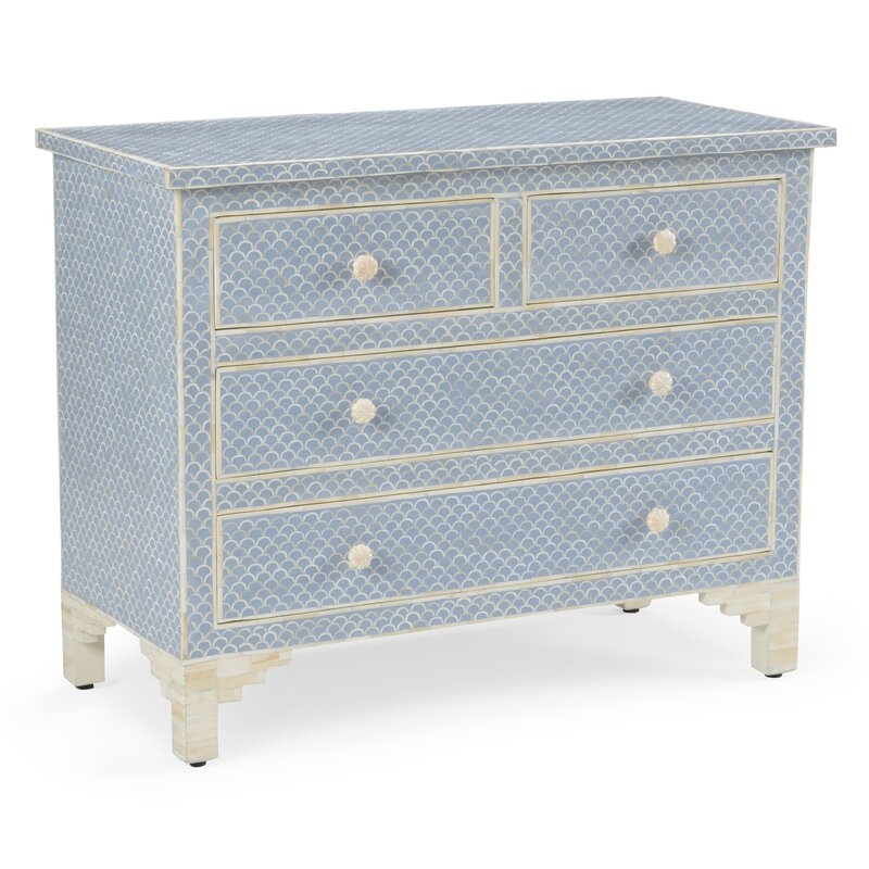 Chelsea House Milford 4 Drawer Accent Chest - Image 0