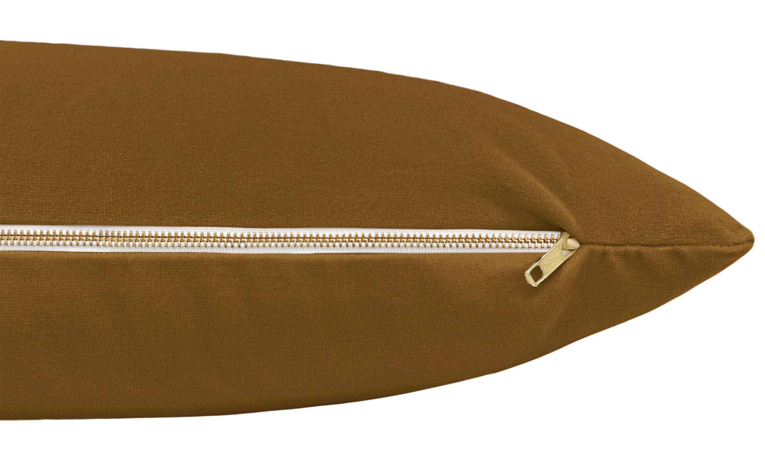 THE XL LUMBAR :: SIGNATURE VELVET // MARRAKESH GOLD - BY THE YARD - Image 1
