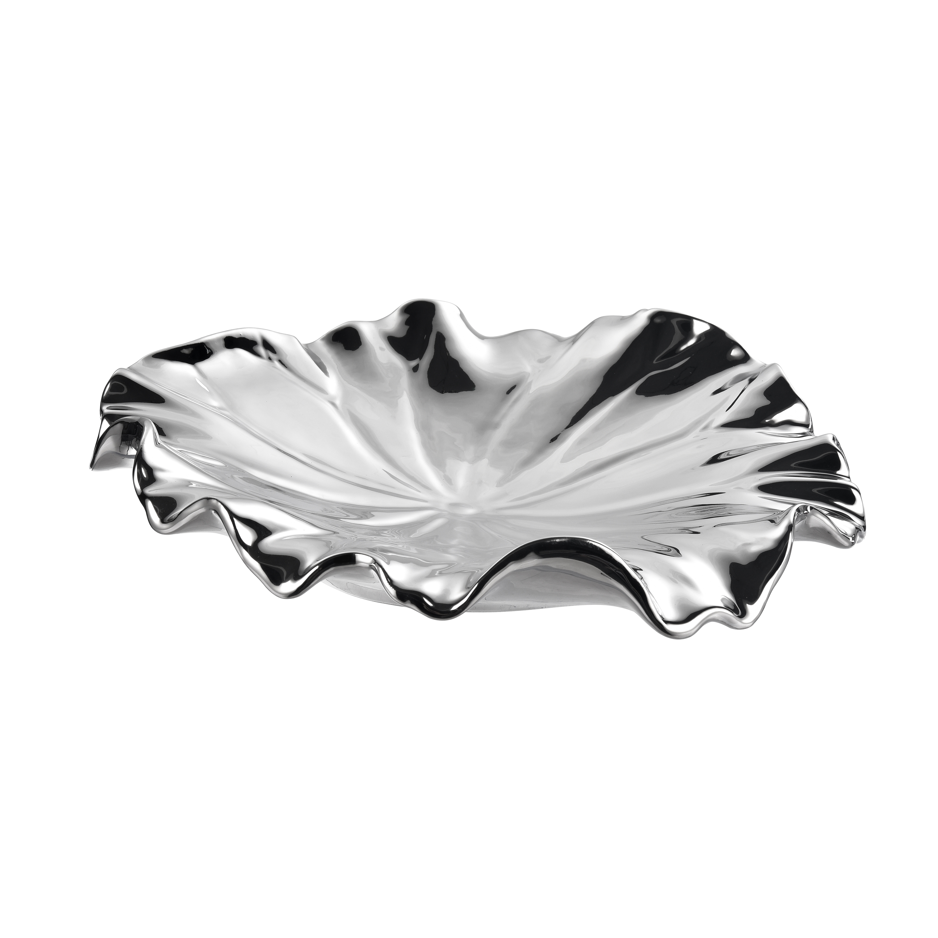 Petal Bowl - Set of 4 Silver - Image 1
