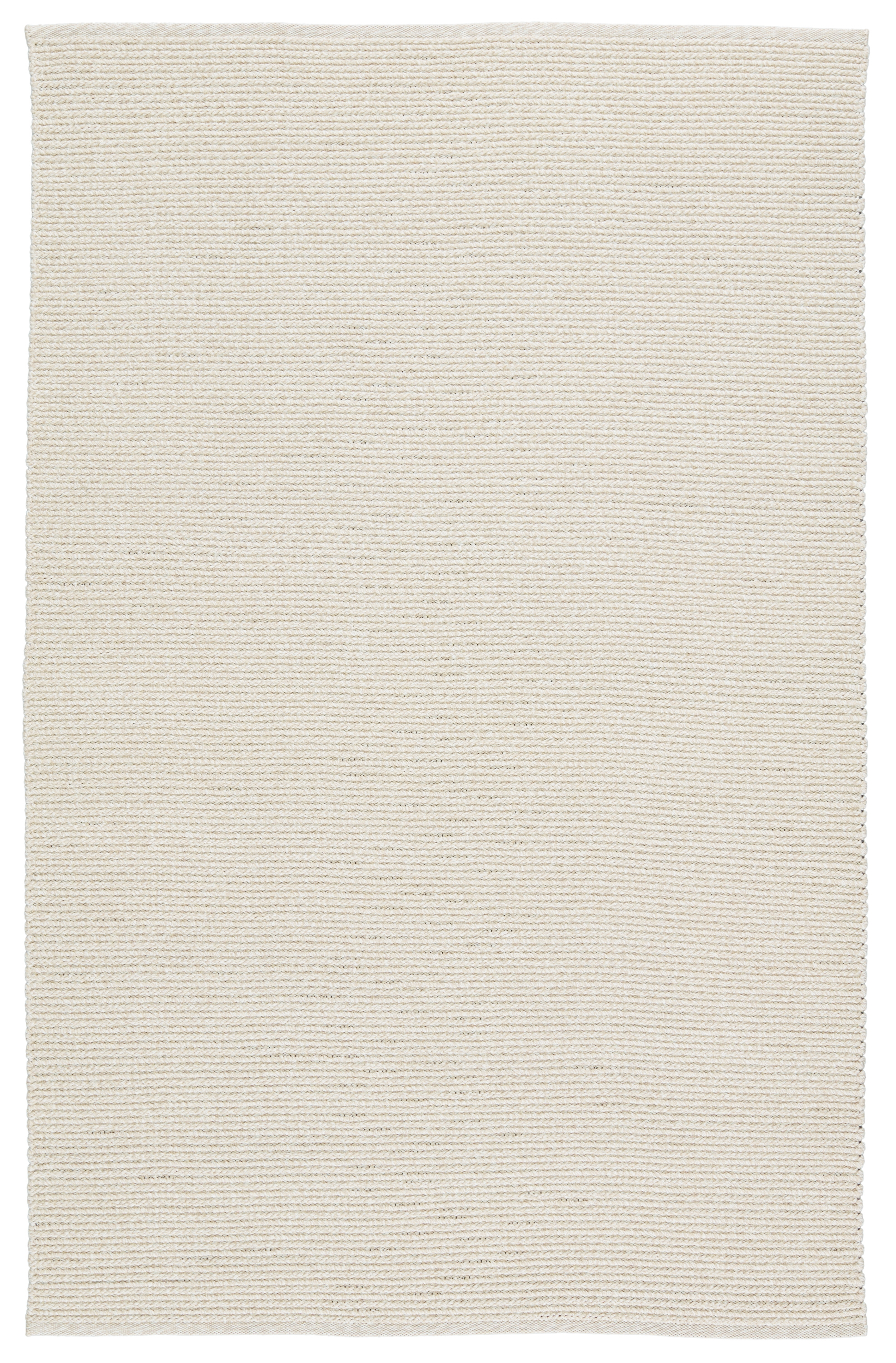Raynor Indoor/ Outdoor Solid Beige/ Ivory Area Rug (5'X8') - Image 0