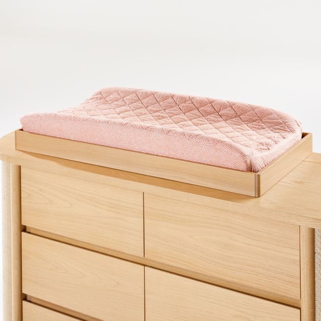 Canyon Natural Wood Baby Changing Table Topper by Leanne Ford - Image 0