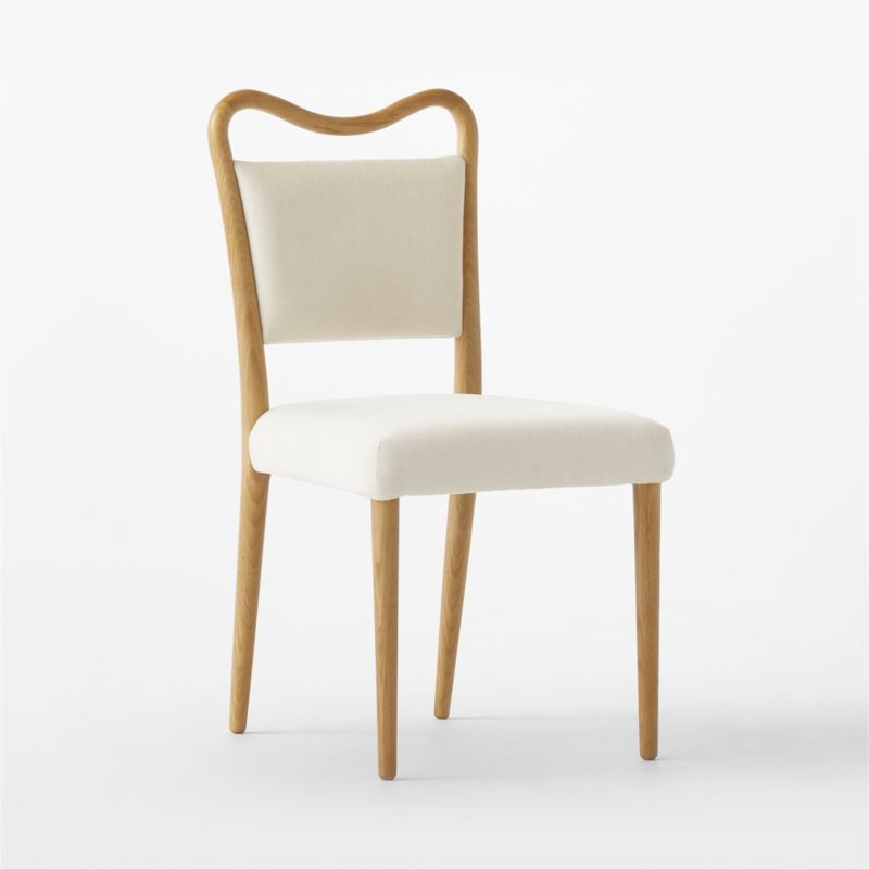 Monte Ivory Performance Fabric Dining Chair Set of 4 - Image 7