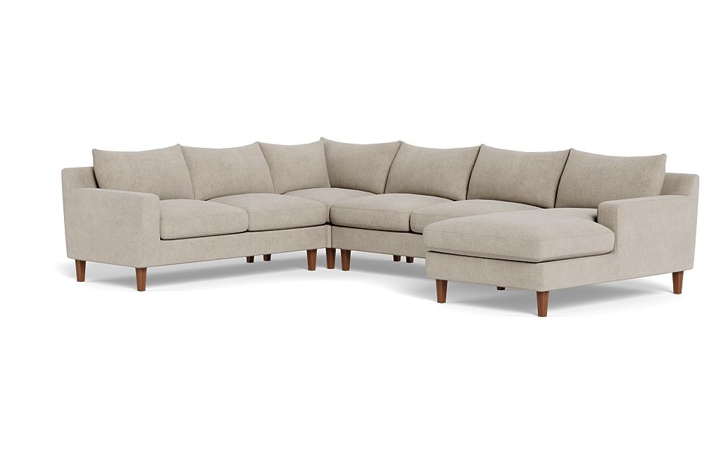 Sloan 4-Piece Corner Sectional Sofa with Right Chaise - Image 2