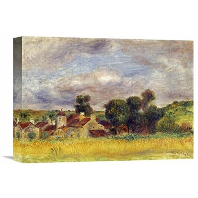 'Brittany Countryside' by Pierre-Auguste Renoir Painting Print on Wrapped Canvas - Image 0