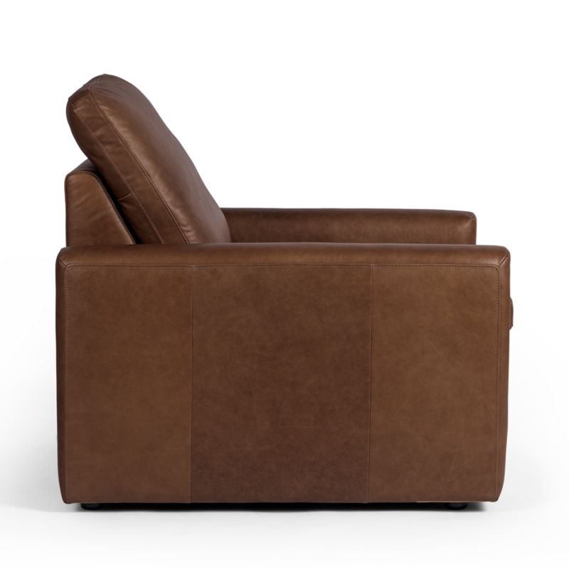 Tillery Sonoma Leather Power Recliner Accent Chair - Image 1
