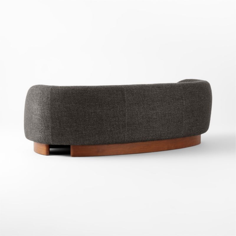 Muir Curved Sofa Curious Linen by Lawson-Fenning - Image 2
