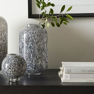 Mari Vase, Black Speckle, Medium - Image 3