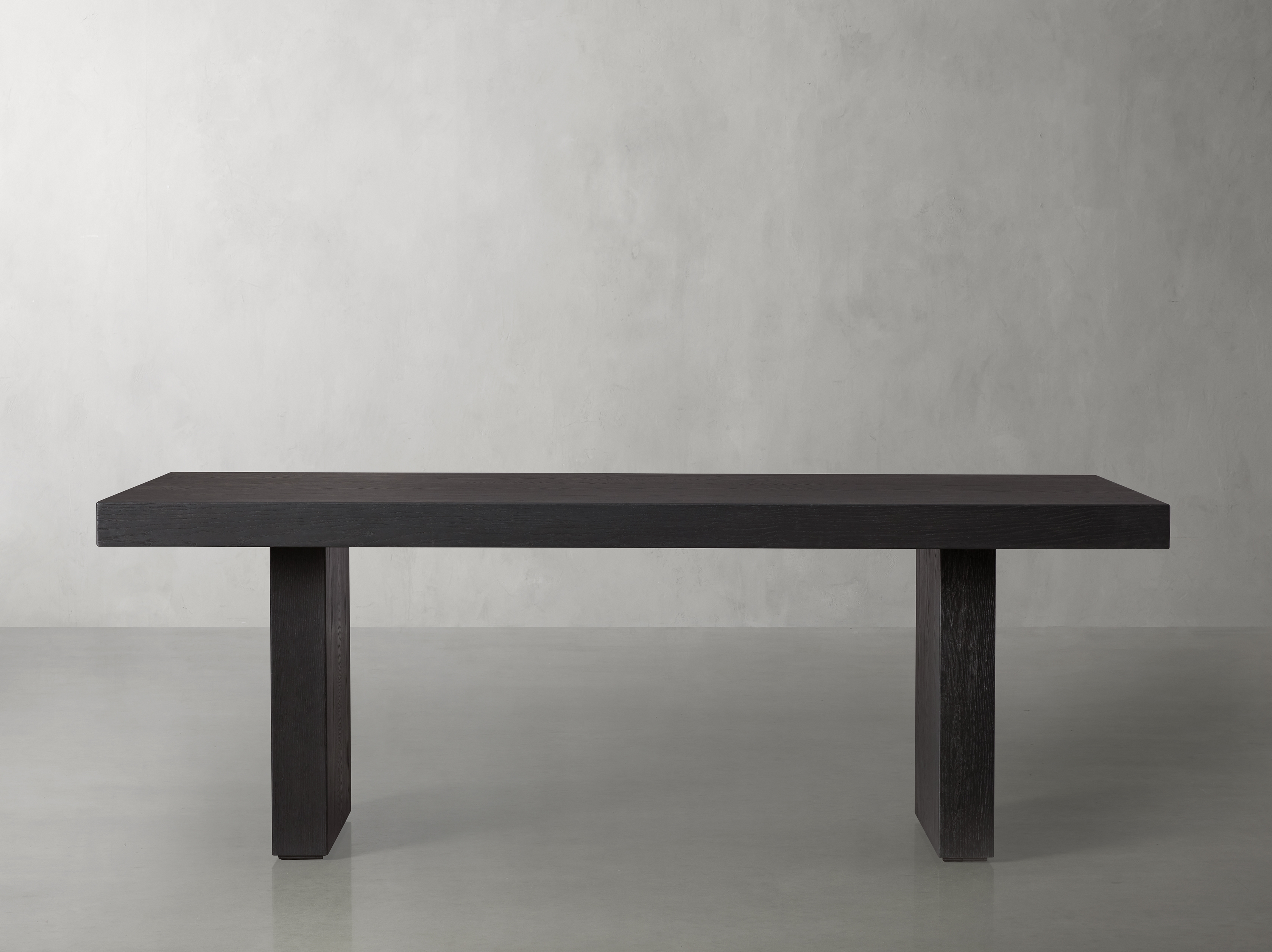Calvin Dining Table in Wood 72" Black  Ebony  - Image 0