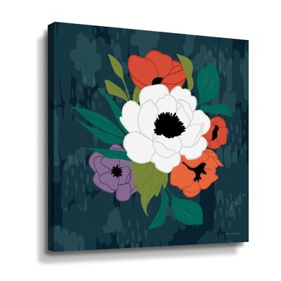 Bright Floral I Gallery Wrapped Square - Image 0