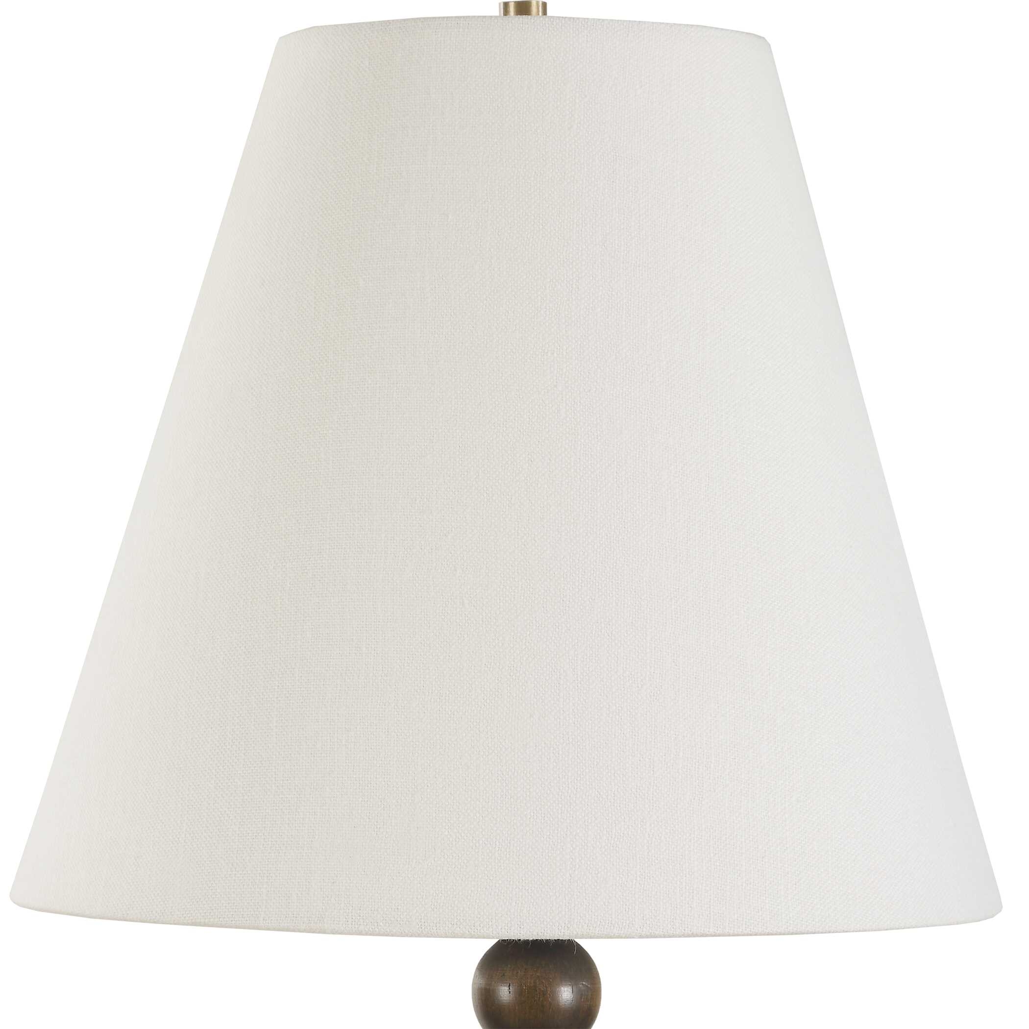 Gallus Wood Spheres Table Lamp - Image 4